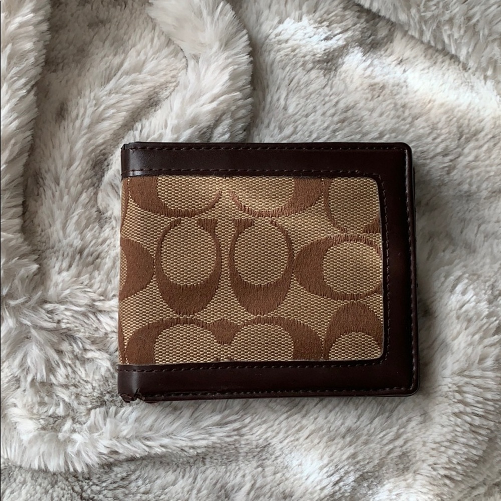 Small coach wallet